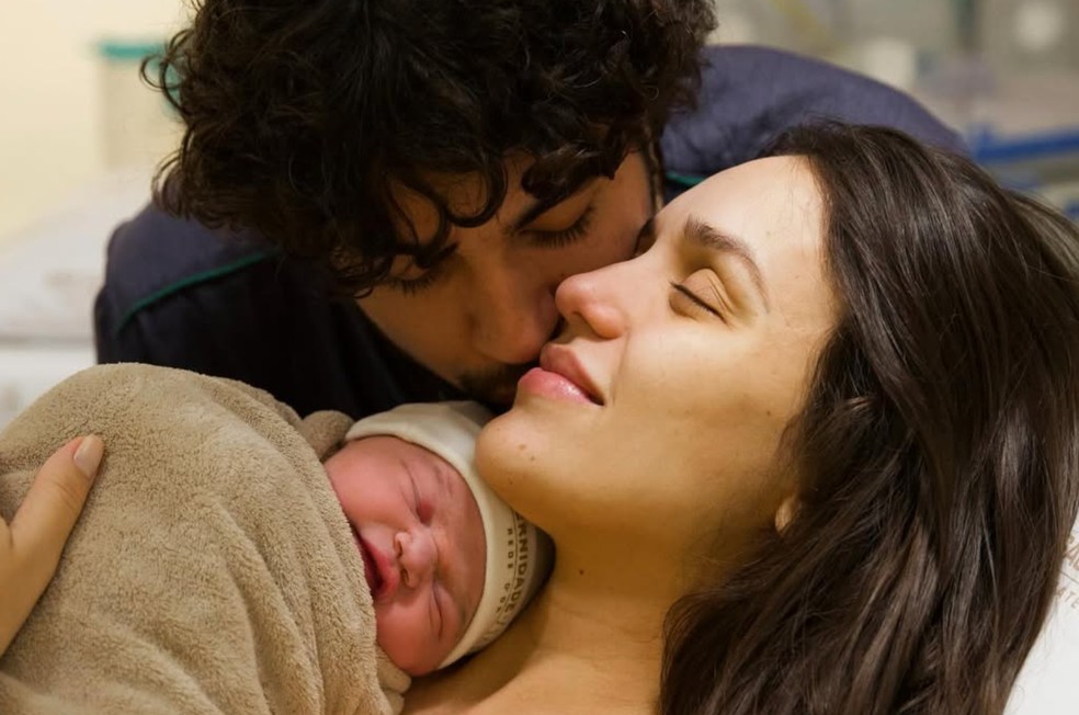 Nasce Zuza, filha de Rafa Kalimann com Nattan — Foto: Reprodução/Instagram