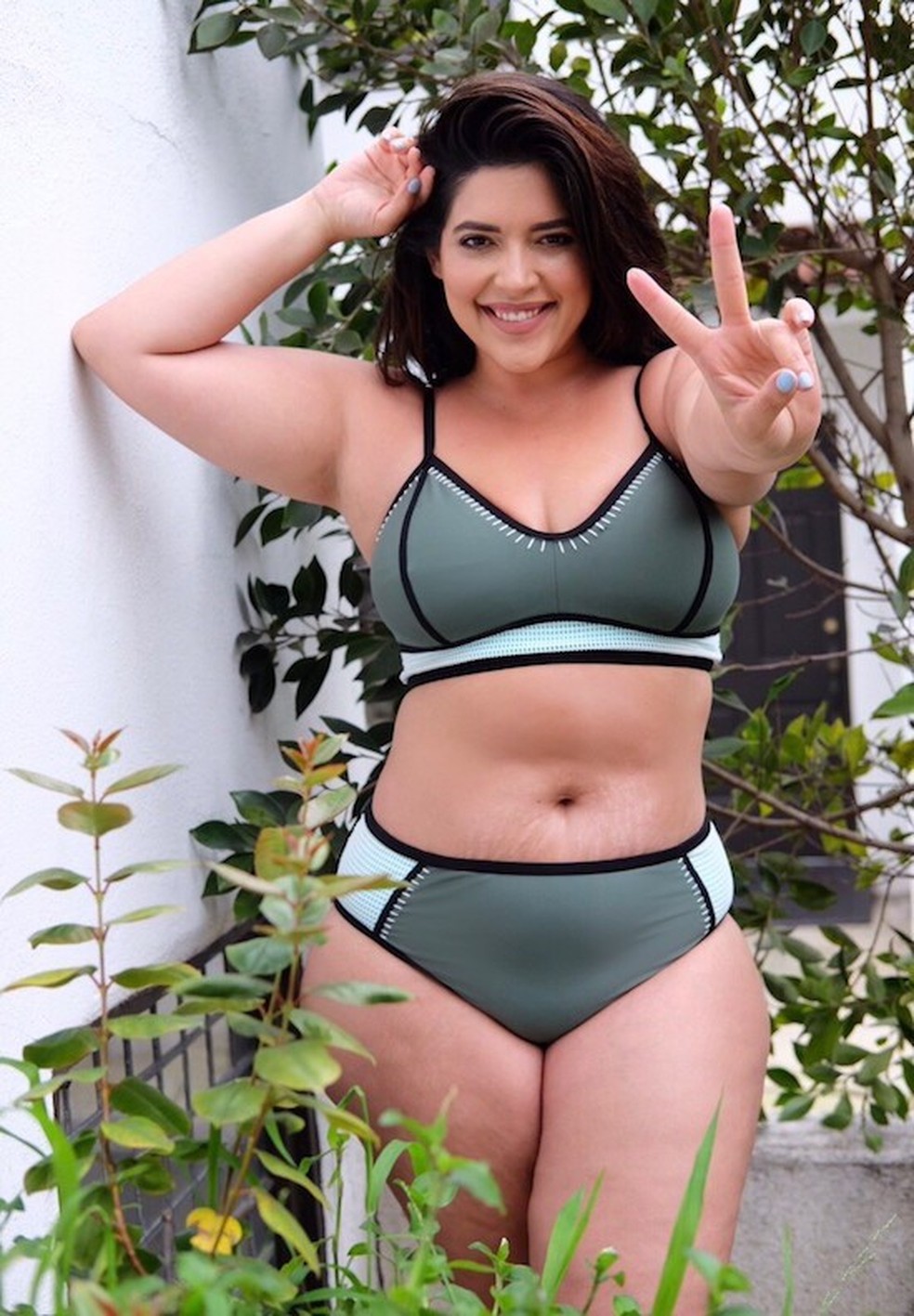 Denise Bidot, modelo plus size (Foto: Divulgação) — Foto: Glamour