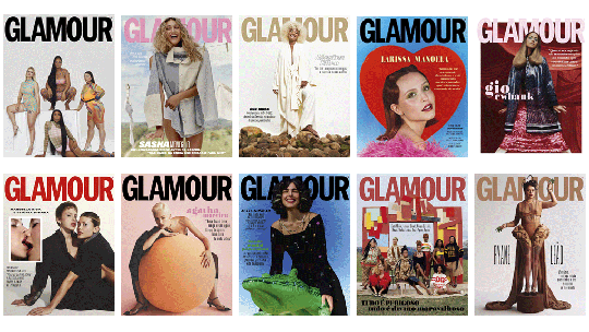 Capas da revista Glamour em 2021: a retrospectiva completa