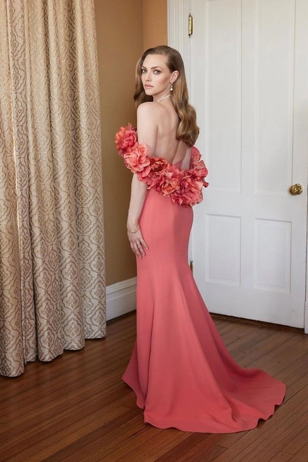 Amanda Seyfried no Globo de Ouro (Foto: Reprodução Instagram) — Foto: Glamour