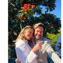 Casamento de Paulo Vilhena e Maria Luiza Silveira — Foto: Reprodução/Instagram