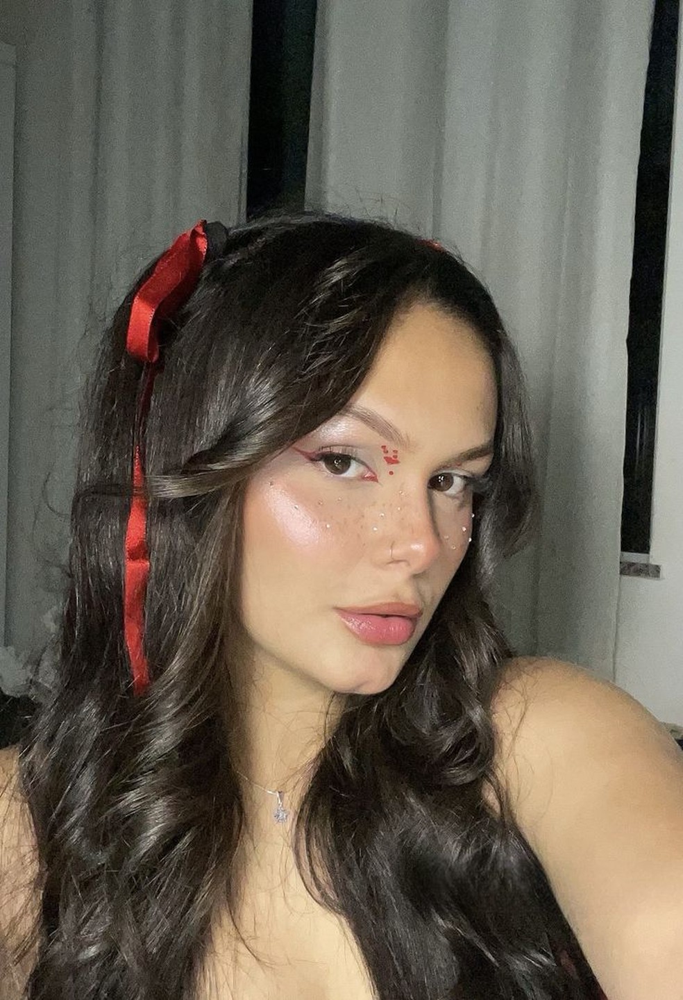 Ideias de maquiagens de festa junina modernas e fáceis para se inspirar — Foto: @nicollehalfeld