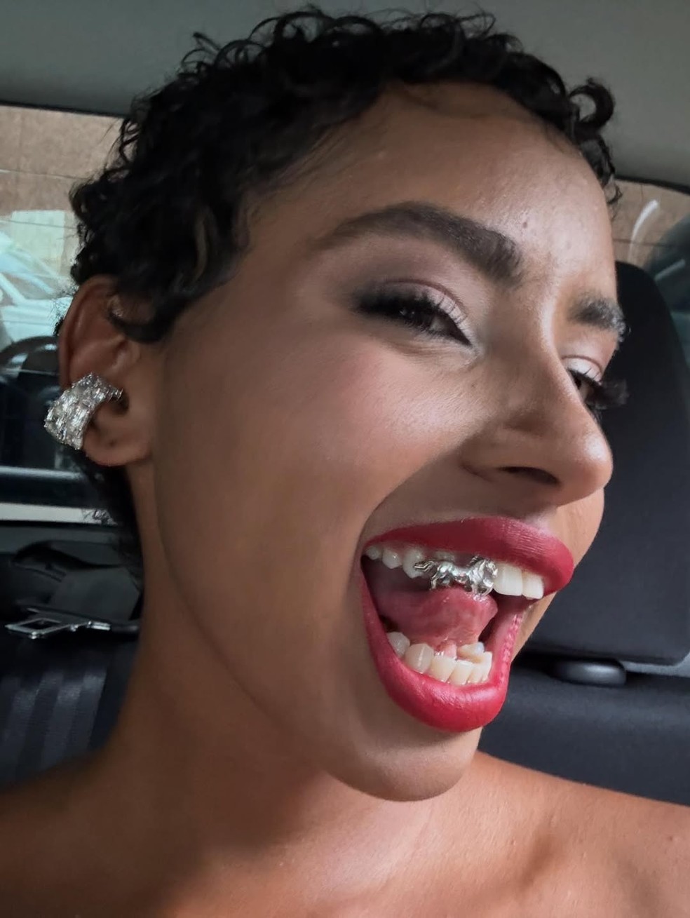 Gabz na festa de lançamento de "Coração Acelerado" — Foto: Reprodução/Instagram