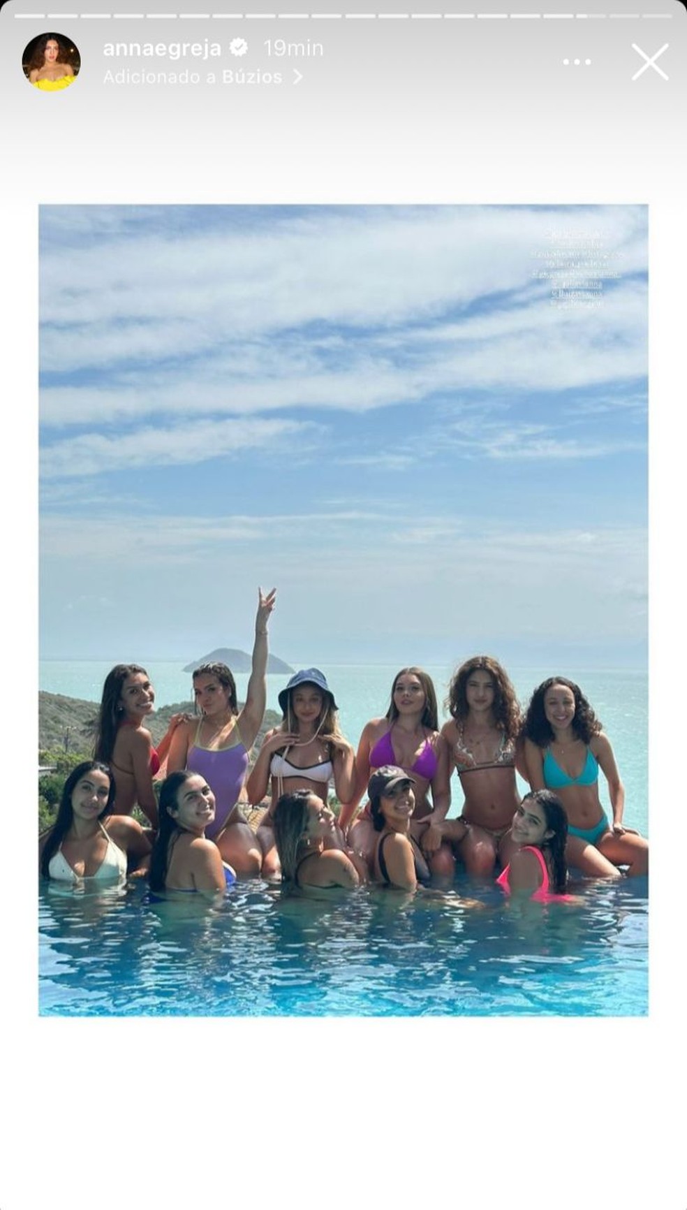 Mel Maia e as amigas — Foto: Reprodução/Instagram