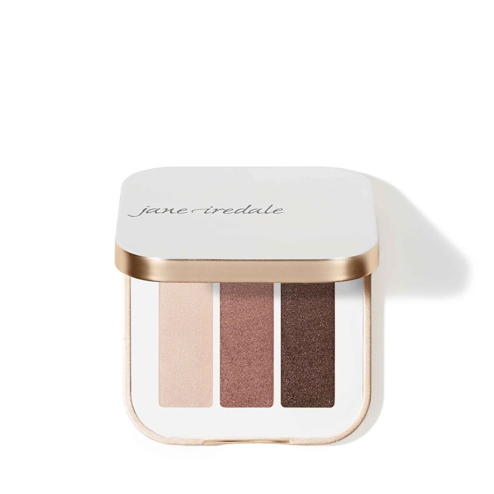 PurePressed® Eye Shadow Triple, Jane Iredale (US$ 36) — Foto: Divulgação