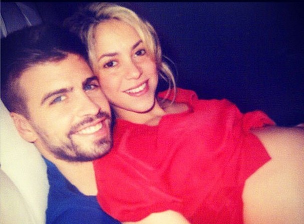 Shakira e Gerard Piqué (Foto: Reprodução Instagram) — Foto: Glamour