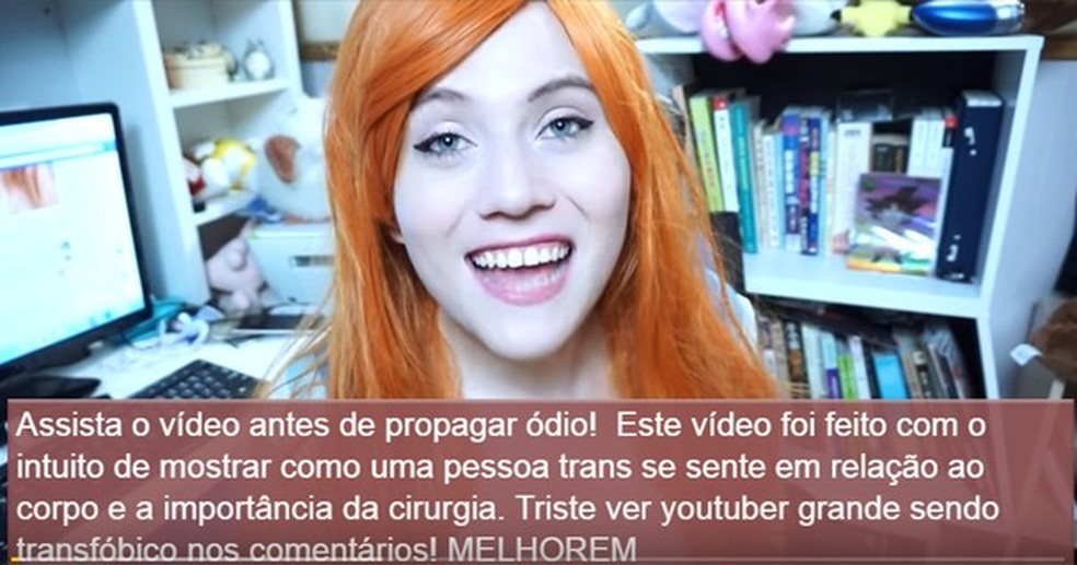 Amanda Guimarães (aka Mandy Candy) (Foto: Reprodução/ Youtube) — Foto: Glamour