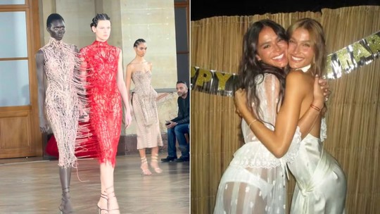 Bruna Marquezine e Sasha Meneghel sugerem look icônico para representar amizade: "Bubu e Sasa"