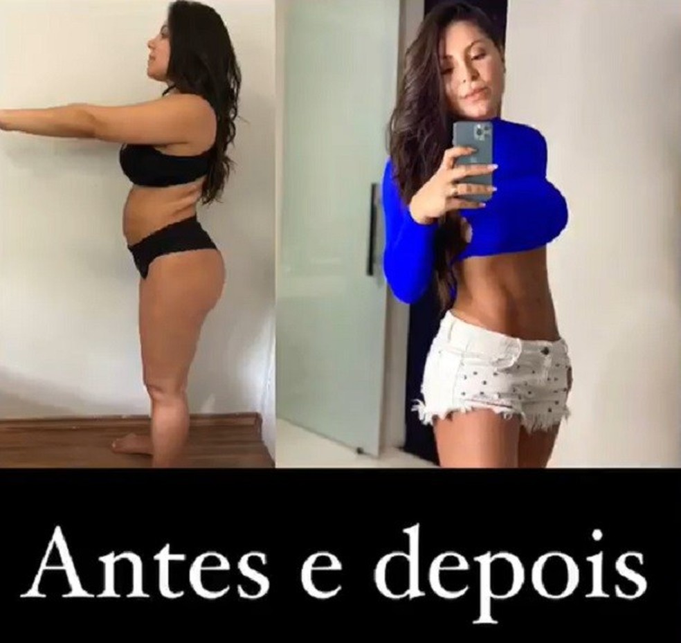 Foto de thammy miranda antes