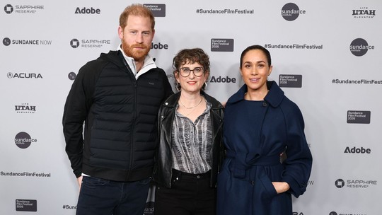 Príncipe Harry e Meghan Markle prestigiam lançamento de documentário em festival de cinema