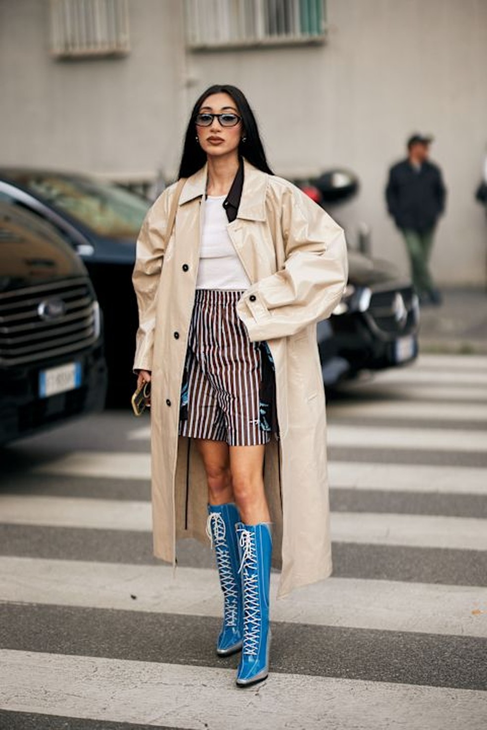 7 sapatos inusitados direto do street style — Foto: Launchmetrics Spotlight