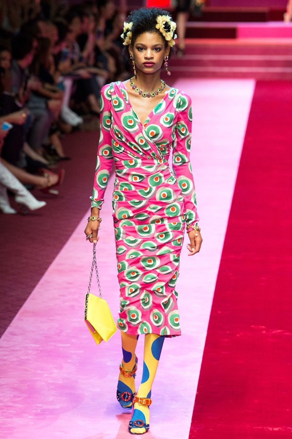 Dolce & Gabbana verão 2018 (Foto: Imaxtree) — Foto: Glamour