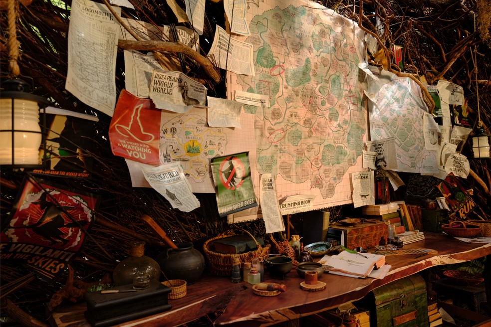 O Refúgio de Elphaba no AirBnb — Foto: Divulgação