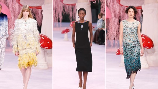 Matthieu Blazy estreia na alta-costura da Chanel com um jardim onírico no Grand Palais