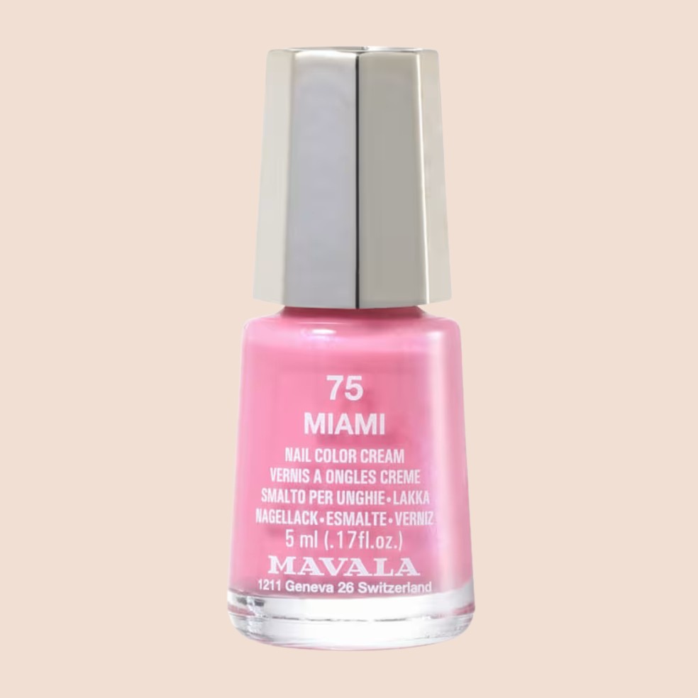 Esmalte Perolado Mini Colours Miami, Mavala — Foto: Divulgação