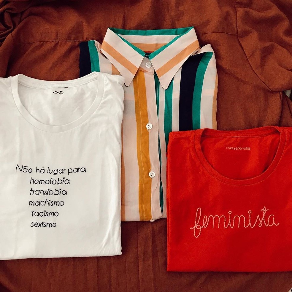 Camisetas com frases empoderadas (Foto: Reprodução Instagram) — Foto: Glamour