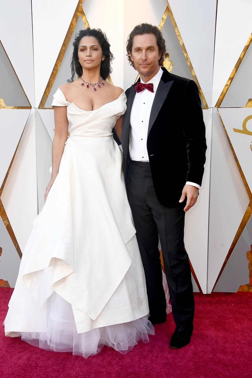 Camila Alves e Matthew McConaughey (Foto: Getty Images) — Foto: Glamour