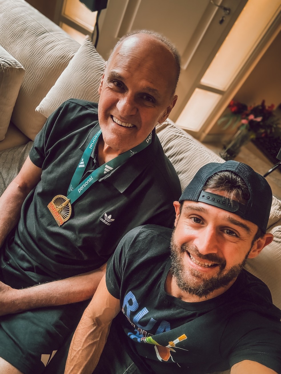 Oscar e Felipe Schmidt  — Foto: Reprodução/Instagram