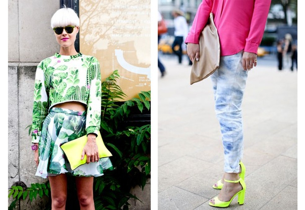 Inspiração fluorescente! (Foto: Imaxtree) — Foto: Glamour