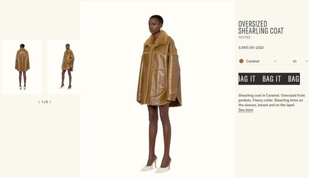 Rihanna é criticada nas redes sociais por vender casaco de pele animal (Foto: Divulgação) — Foto: Glamour