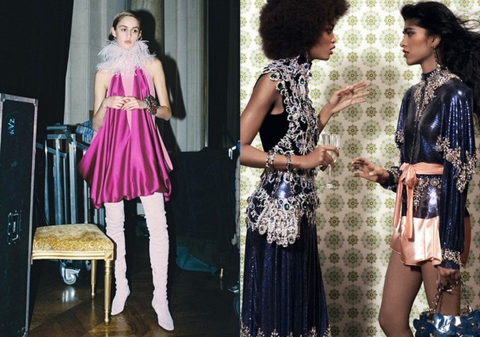 Tendências do Inverno 2021-2022 para ficar de olho (Foto: Divulgação / Lanvin / Paco Rabanne) — Foto: Glamour