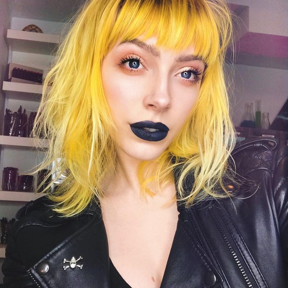 Cabelo Mac and Cheese... Será que a moda pega? (Foto: Reprodução/Instagram) — Foto: Glamour