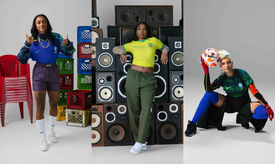 Nike lança coleção completa da Seleção Brasileira de futebol feminino 2023