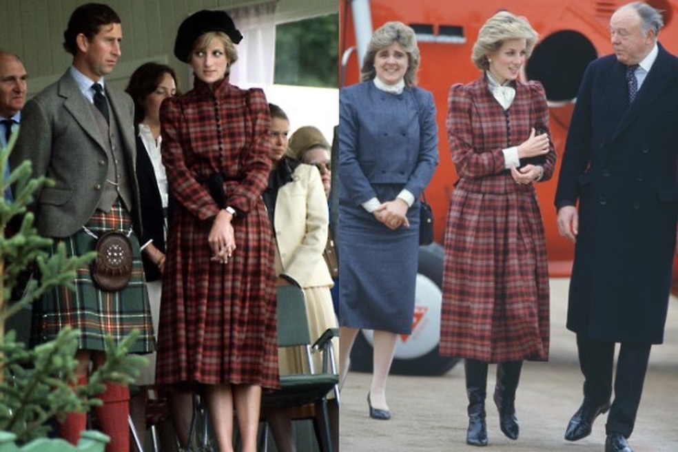Princesa Diana era mestre em reutilizar as suas roupas (Foto: Getty Images) — Foto: Glamour