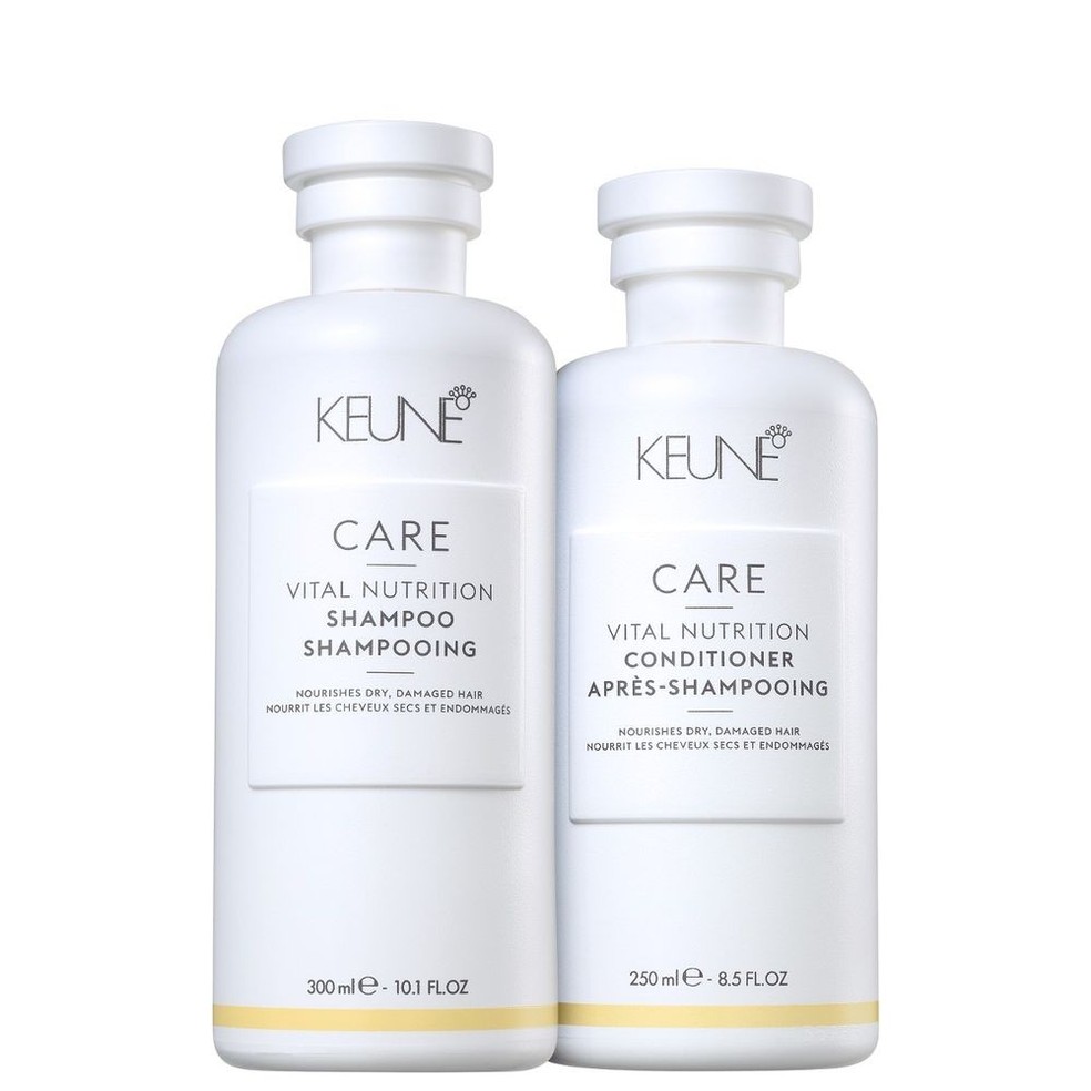 Shampoo e condicionador Keune (Foto: Divulgação) — Foto: Glamour