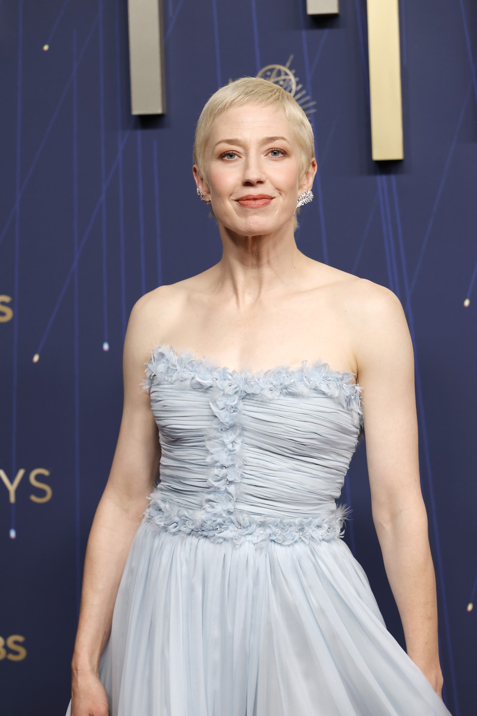 Emmy Awards 2025: cabelos curtinhos e bobs dominam o tapete vermelho da premiação — Foto: Getty Images