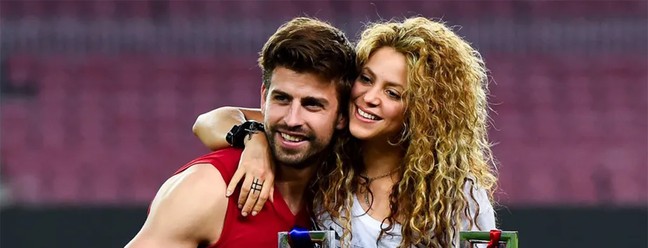 Shakira e Gerard Piqué — Foto: Getty Images