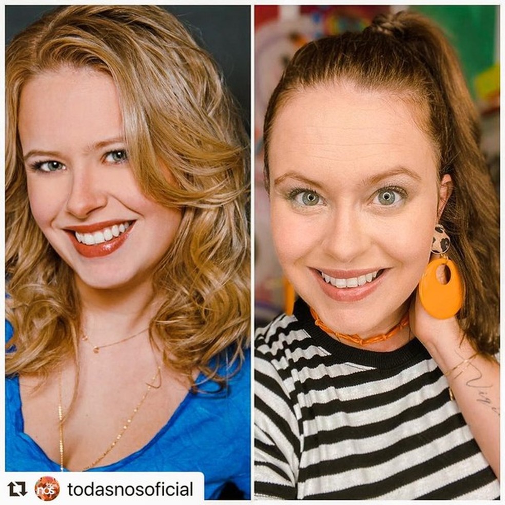 Mariana Bridi antes e depois (Foto: Instagram/Reprodução) — Foto: Glamour