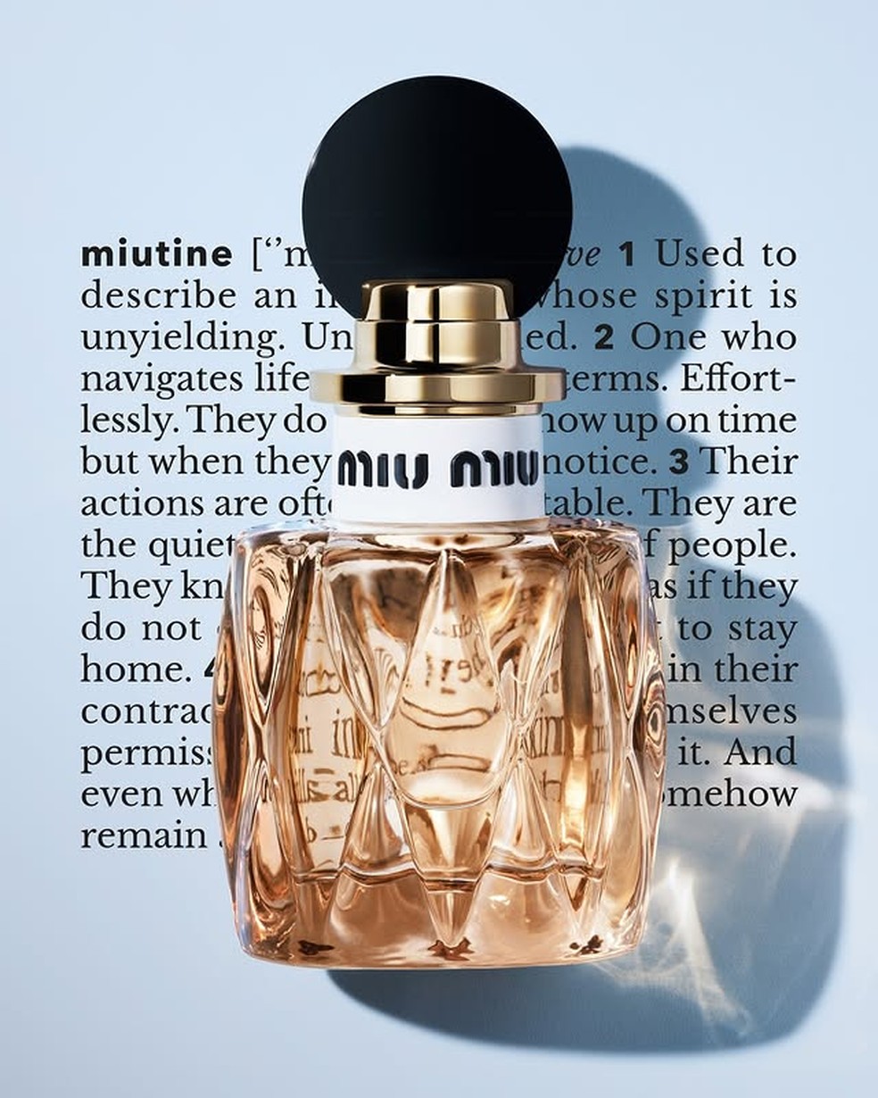 Miu Miu anuncia primeiro perfume sob licença da L'Oréal — Foto: Divulgação