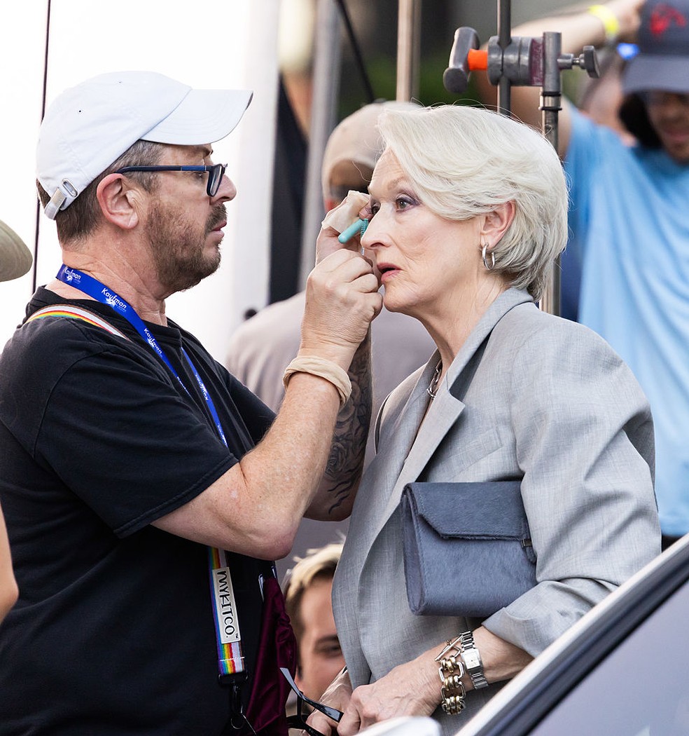 Meryl Streep como Miranda Priestly, em 'O Diabo Veste Prada 2' — Foto: Getty Images