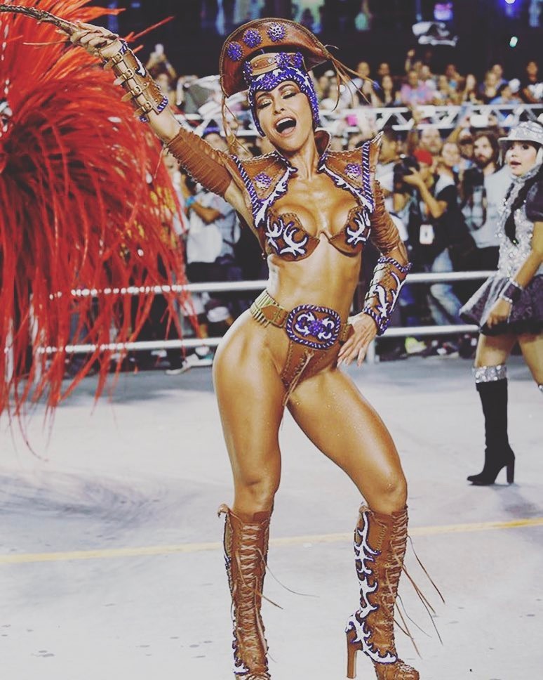 Sabrina Sato no carnaval de São Paulo em 2017 — Foto: Instagram