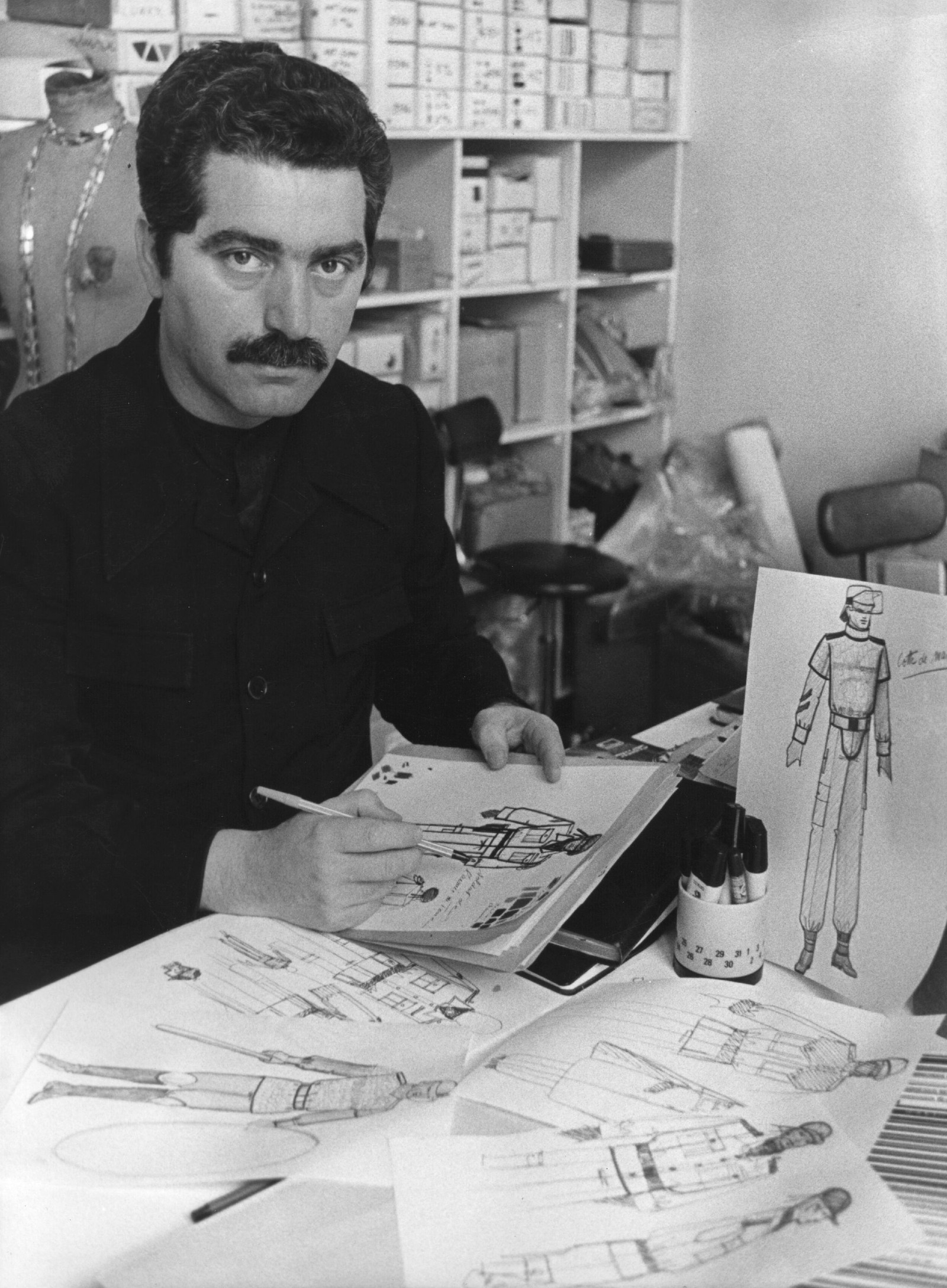 Paco Rabbane em 1976 — Foto: Getty Images