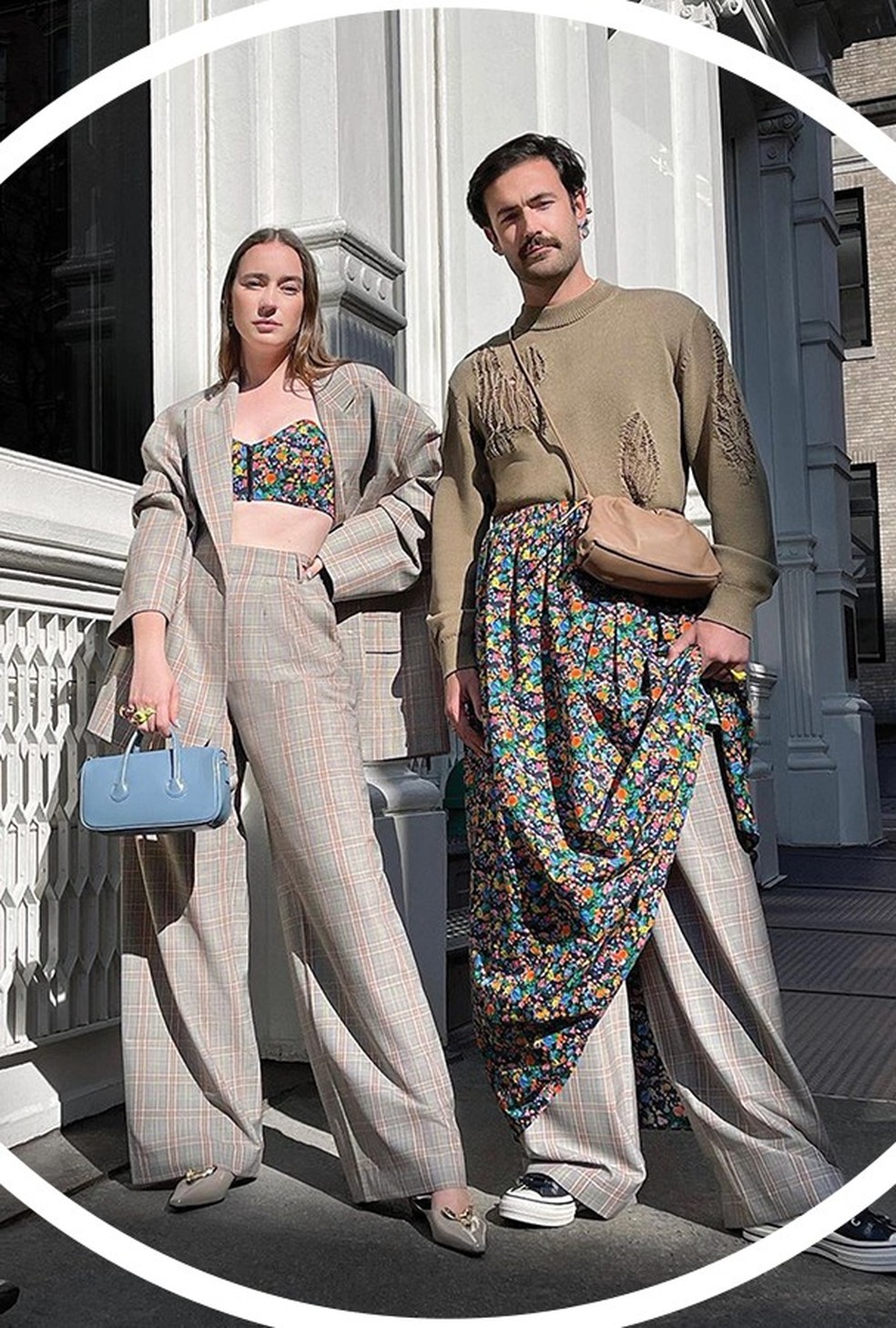 @young_emperors: Isabelle Chaput e Nelson Tiberghien (Foto: divulgação) — Foto: Glamour