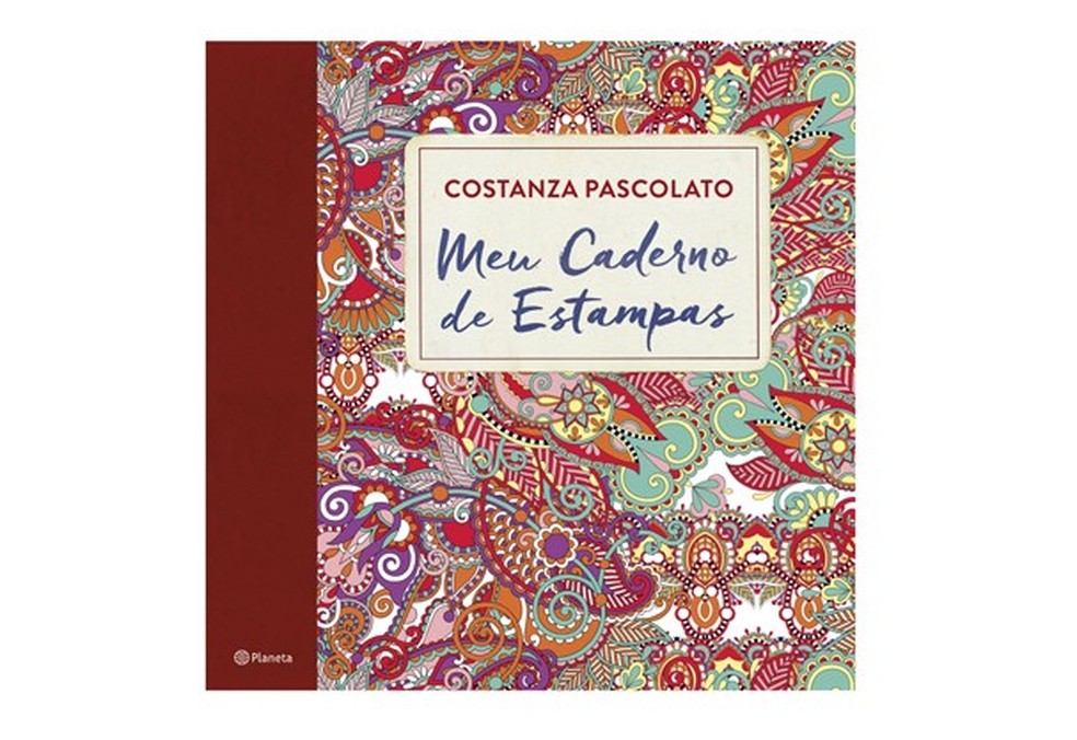 Capa do livro "Meu Caderno de Estampas" (Foto: Divulgação) — Foto: Glamour