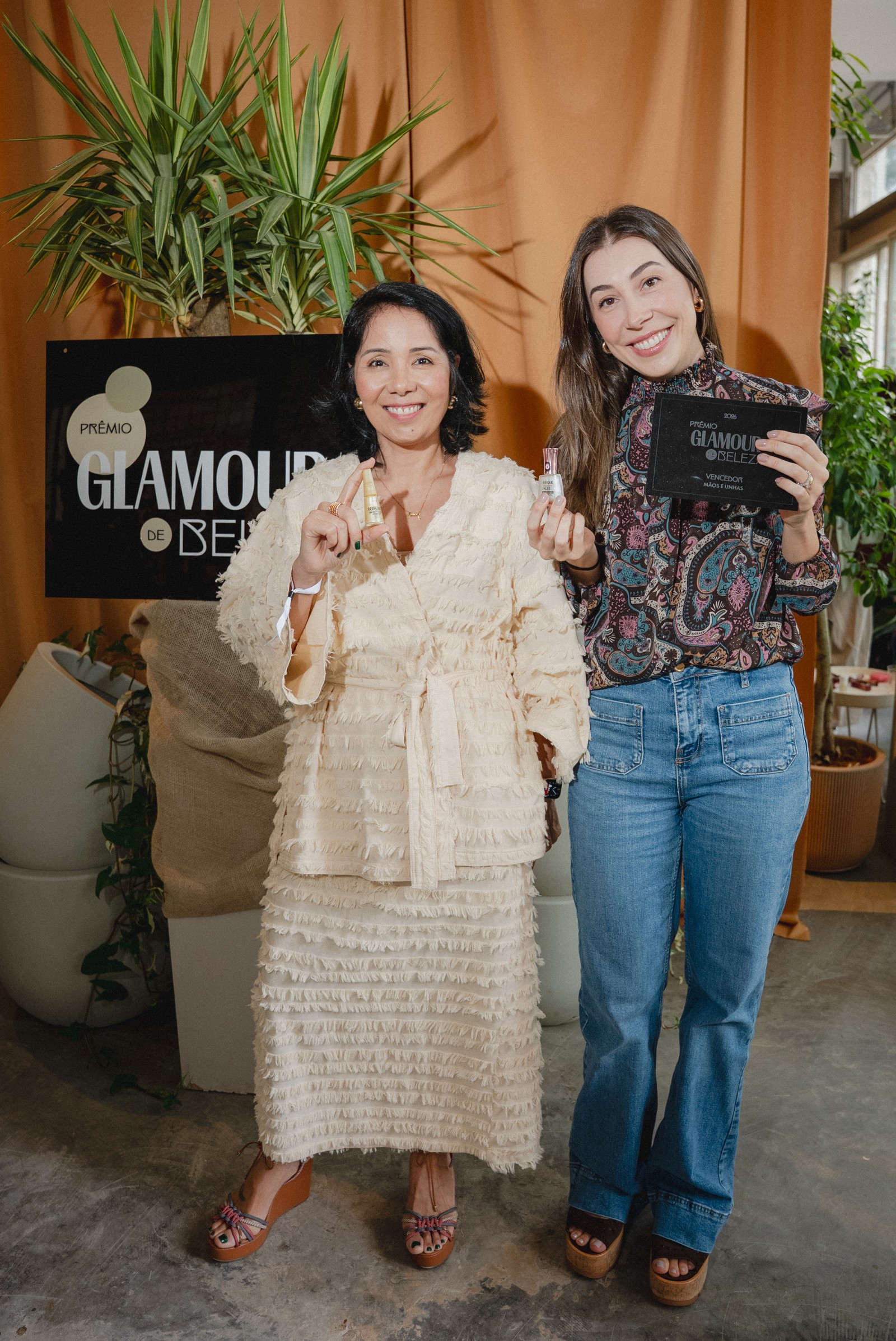 Fernanda Credidio e Nathalia Weber — Foto: glamour