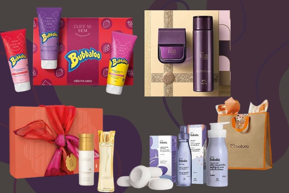 Kit autocuidado Dia das Mulheres — Foto: Glamour Brasil