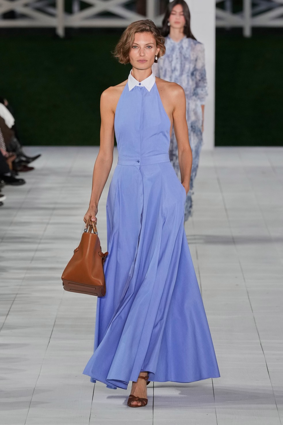 NYFW: desfile Ralph Lauren verão 2025 — Foto: Spotlight Launchmetrics