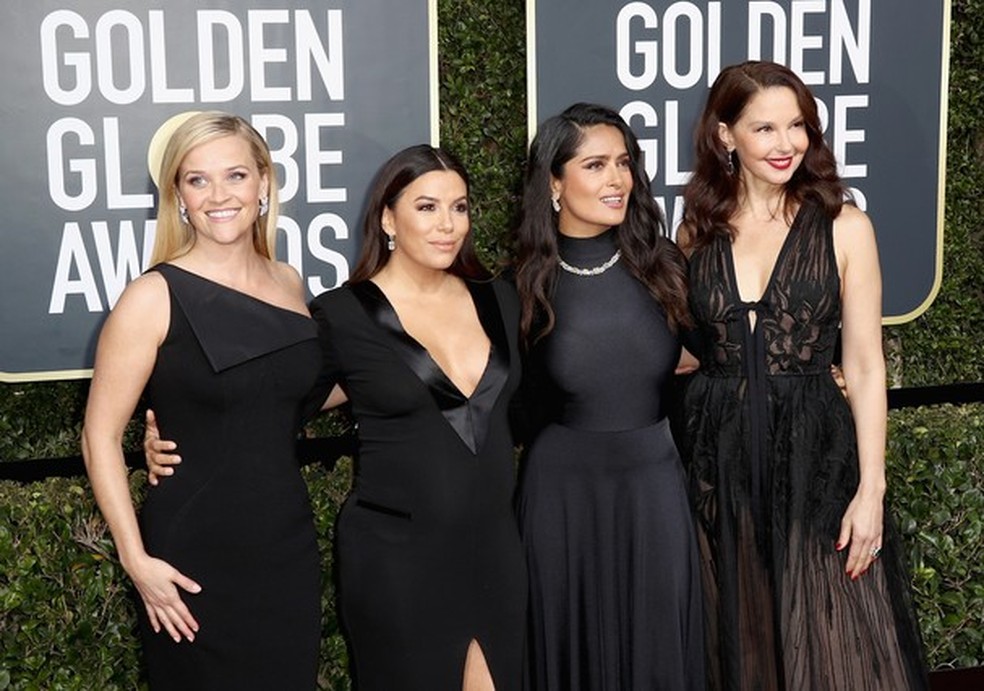Reese Witherspoon, Eva Longoria, Salma Hayek e Ashley Judd (Foto: Getty Images) — Foto: Glamour