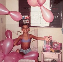Rafa Kalimann abre álbum de infância — Foto: Acervo pessoal
