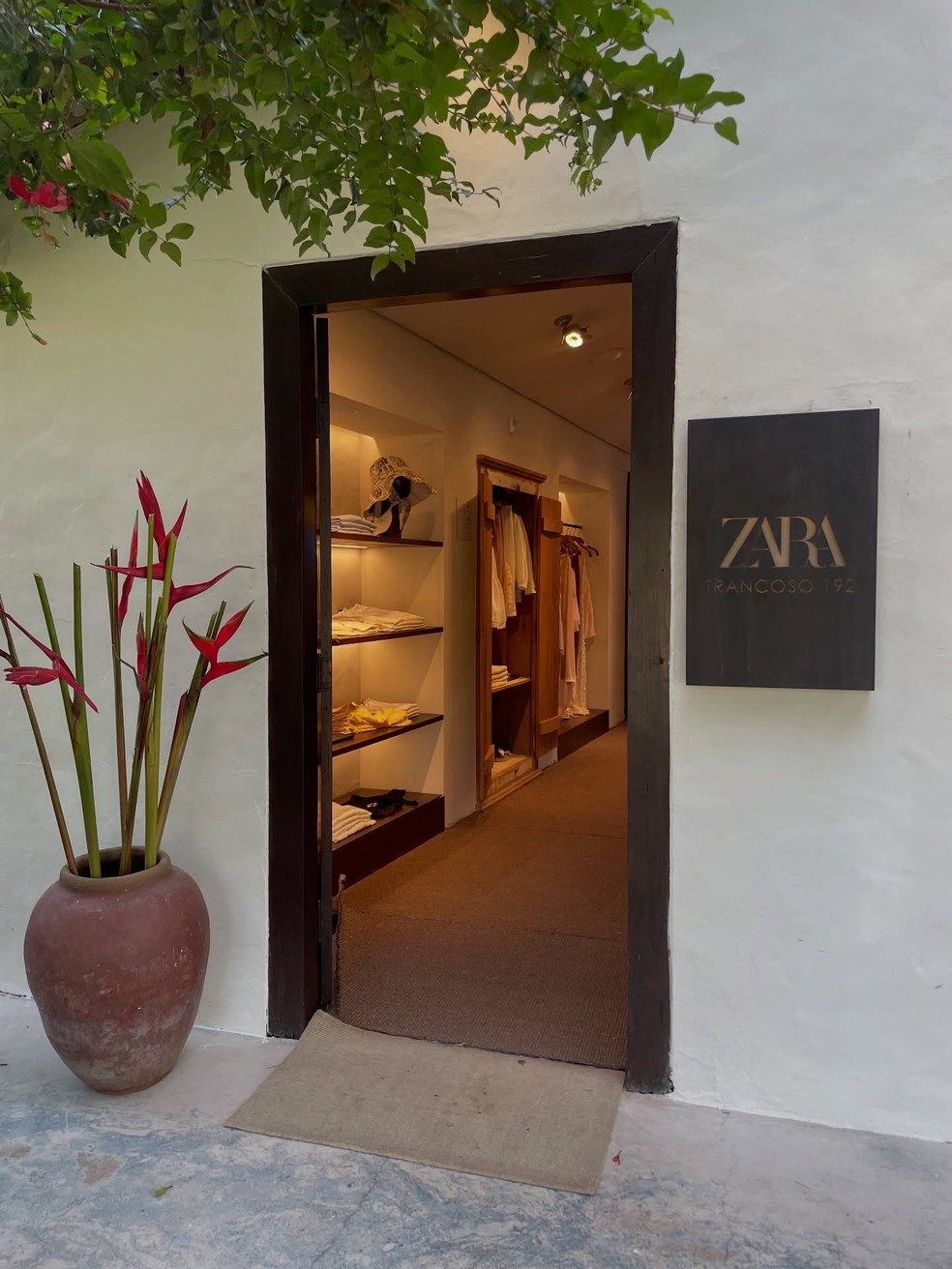 Zara em Trancoso — Foto: Divulgação