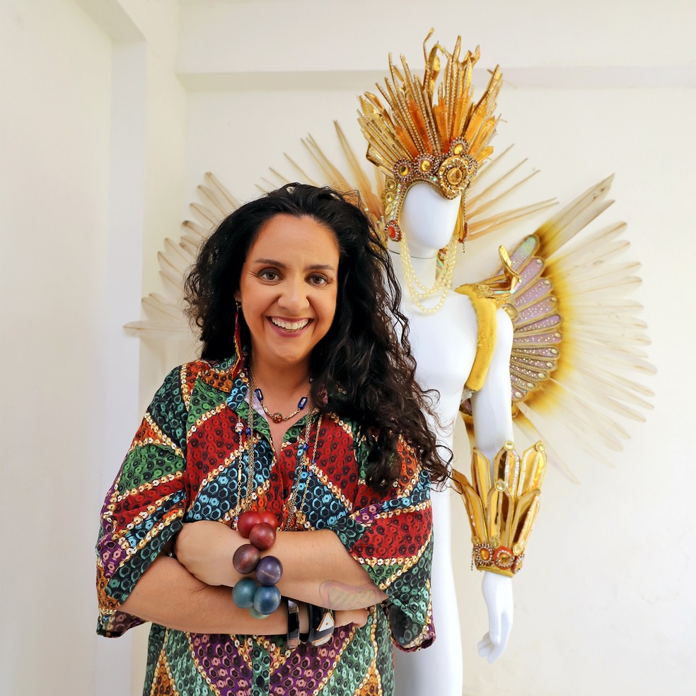Mariana Pinho, fundadora do Sustenta Carnaval — Foto: Eliane Góes