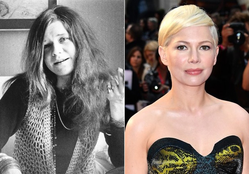 Janis Joplin pode ser interpretada por Michelle Williams no cinema (Foto: Getty Images) — Foto: Glamour