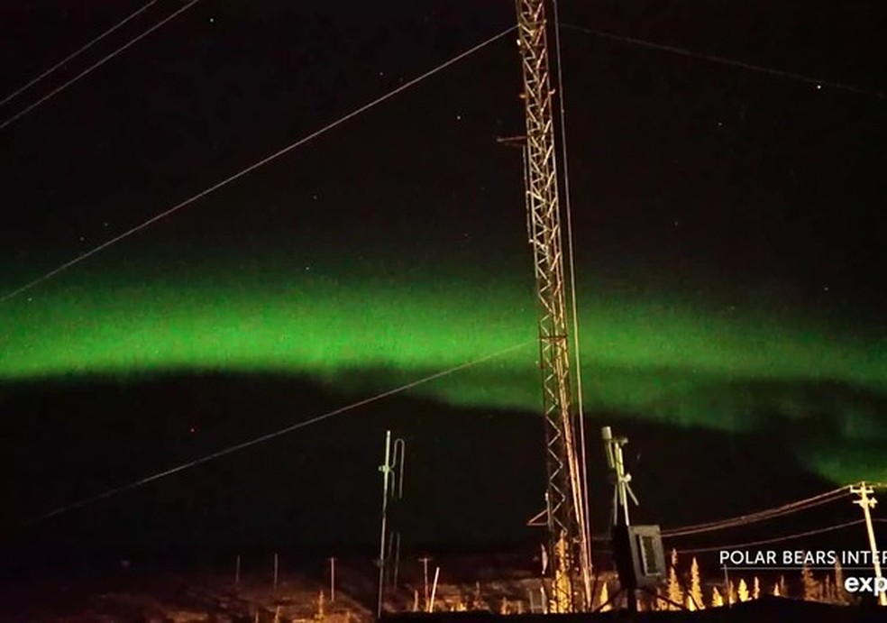 Aurora Boreal no Canadá (Foto: Reprodução/Internet) — Foto: Glamour