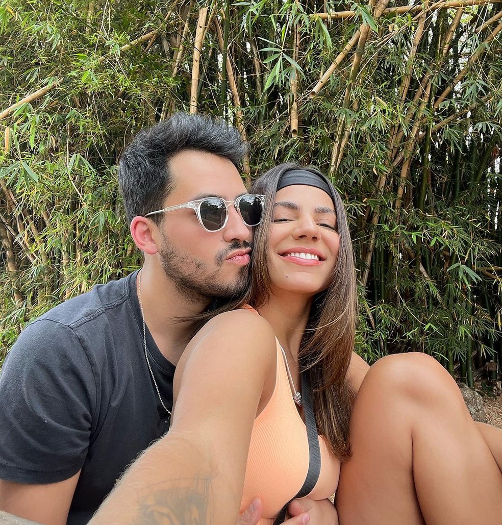 Hariany Almeida e Matheus — Foto: Reprodução/Instagram