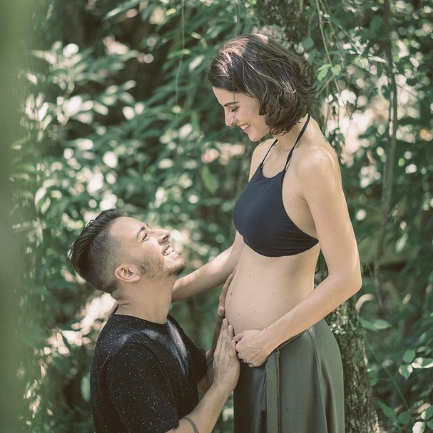 Junior Lima e Mônica Benini esperam um menino, Otto (Foto: Reprodução Instagram) — Foto: Glamour