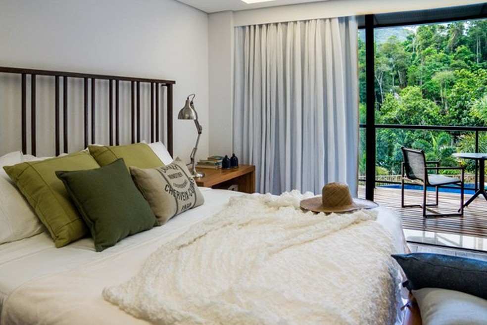 Quarto do apartamento luxo (Foto: Divulgação) — Foto: Glamour